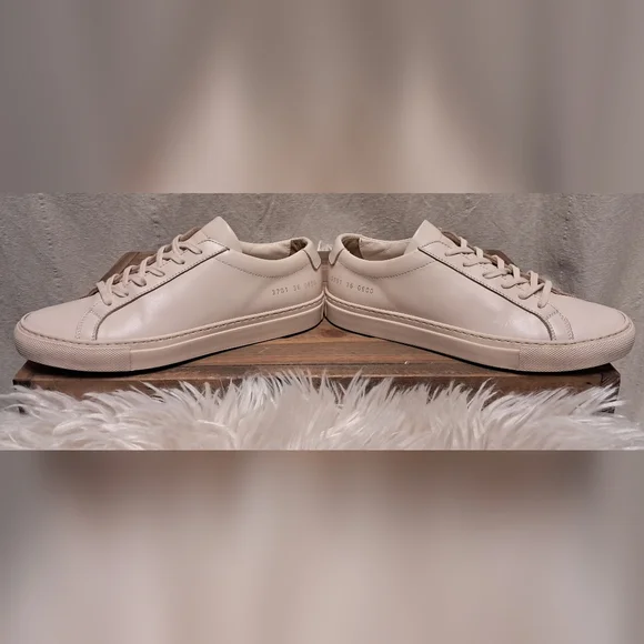 Common Projects Acchiles Low Top Sneakers Size 5.5 - Picture 5 of 13